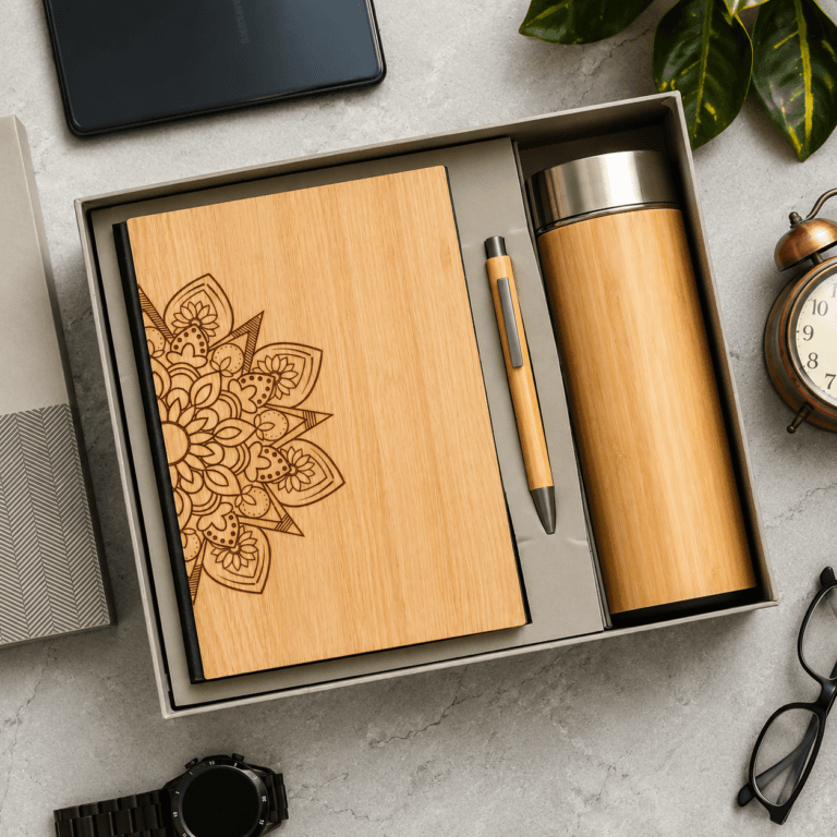 Bamboo 3 In One Gift Set