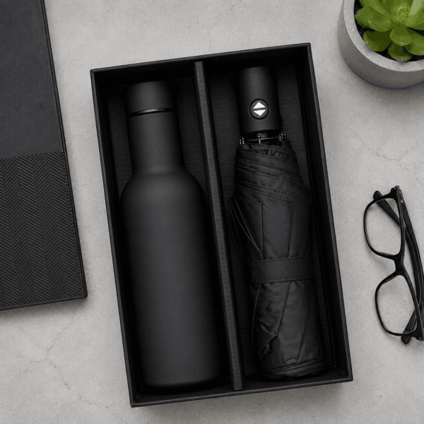 Combo Gift Set with bottle and Umbrella