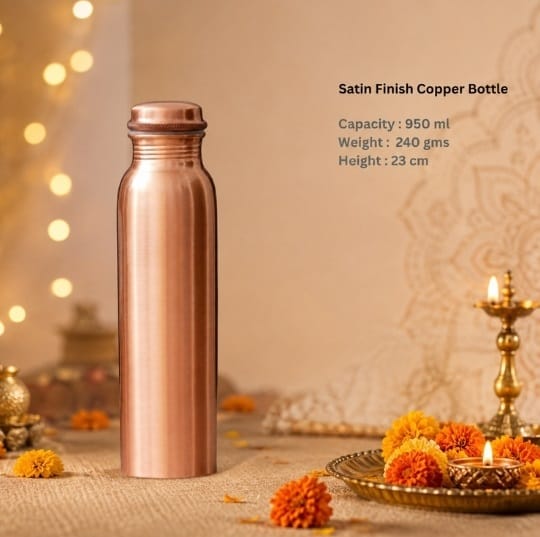 Devo Copper Water Bottle