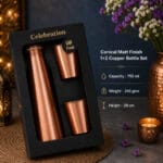 3 in 1 Conica Water Bottle Gift Set