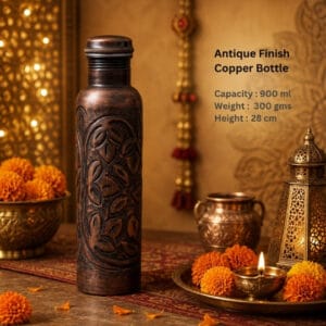 Historix Copper Water Bottle