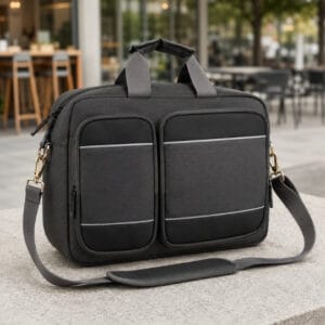 Portfolio Grey Matty Bag