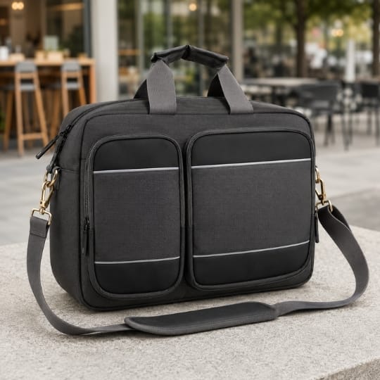 Portfolio Grey Matty Bag